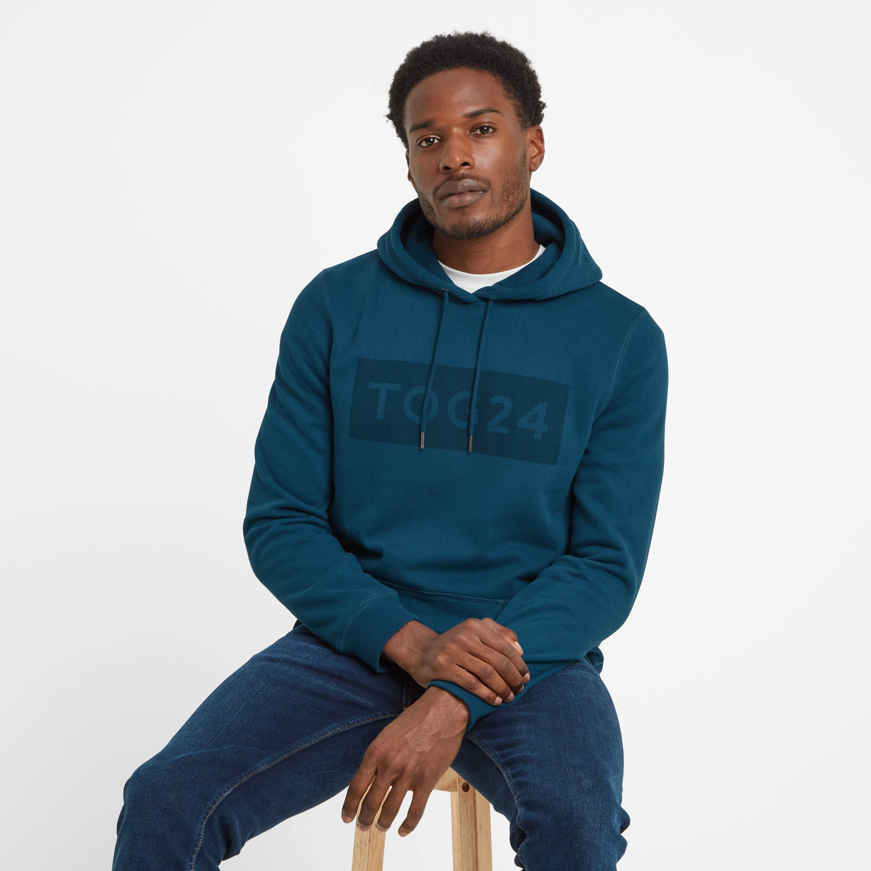 Barron Mens Hoody - Marine Blue