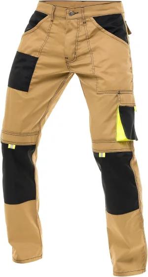 Men's Tactical Cargo Pants  Cordura Reinforced Work Trousers with Knee Pads, Holster Pockets and Safety Trousers