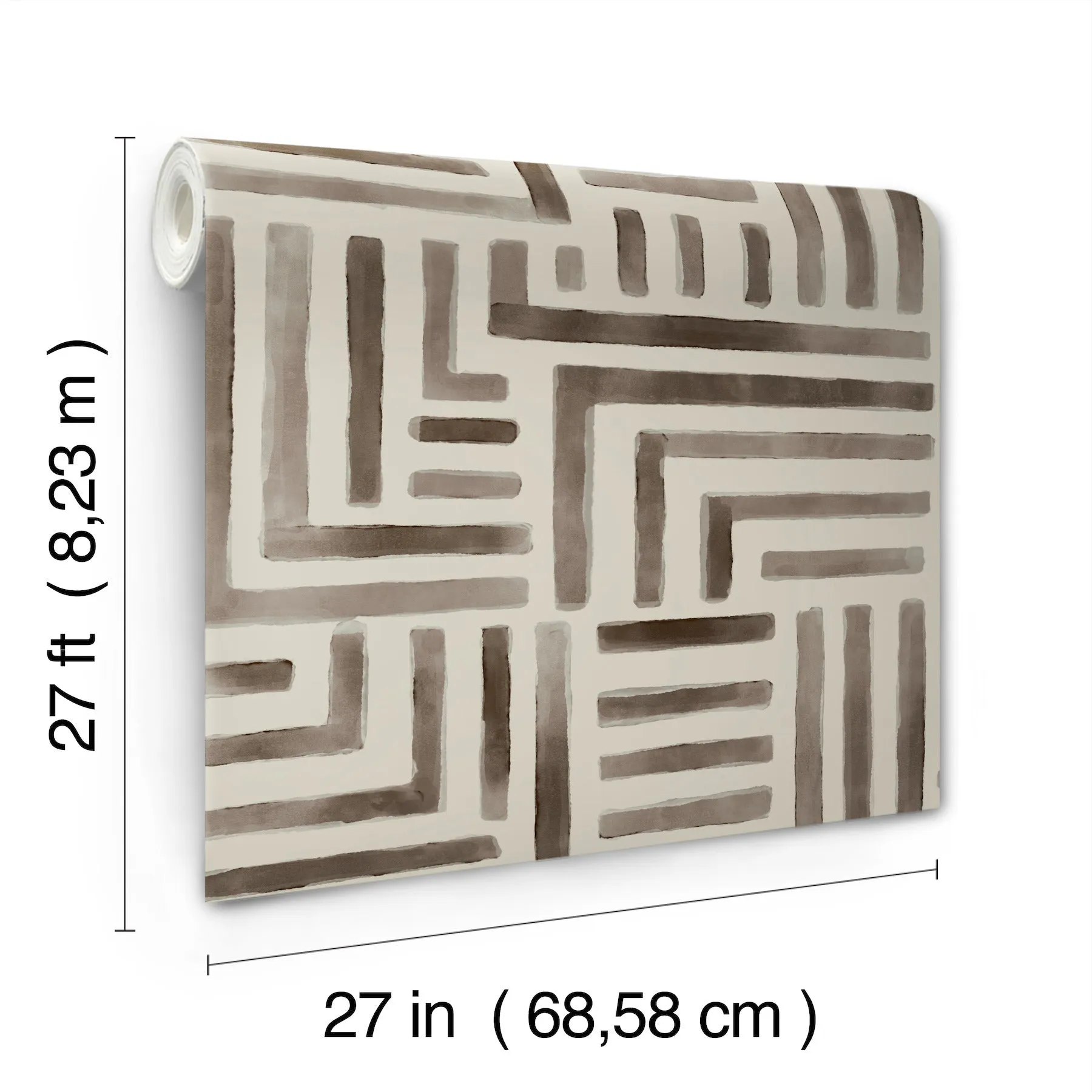 Painterly Labyrinth Wallpaper