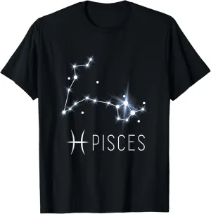 Pisces Zodiac Sign for Astrology Birthday Month Pisces T-Shirt