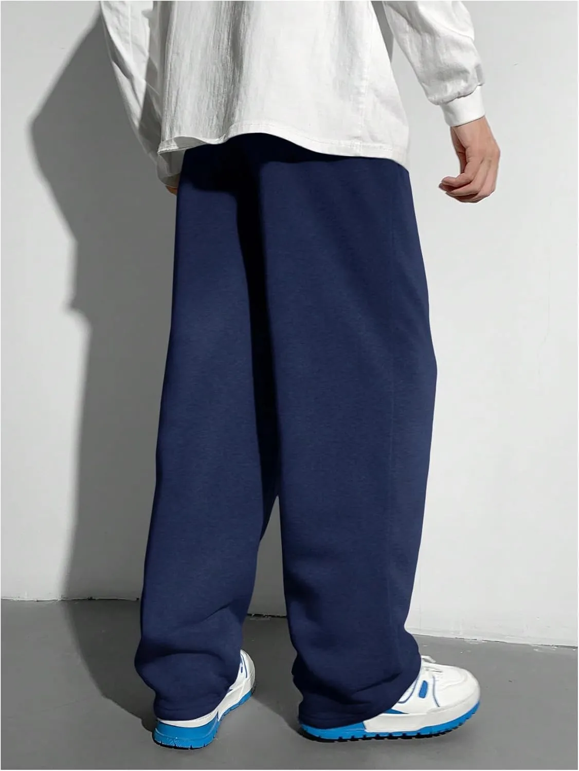 SOLY HUX Boy's Sports Athletic Sweatpants Wide Leg Casual Fall Letter Elastic Waist Baggy Pants
