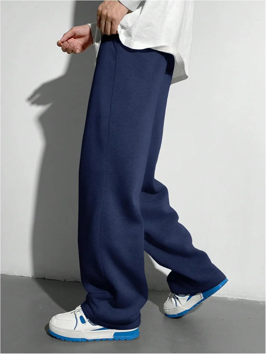 SOLY HUX Boy's Sports Athletic Sweatpants Wide Leg Casual Fall Letter Elastic Waist Baggy Pants
