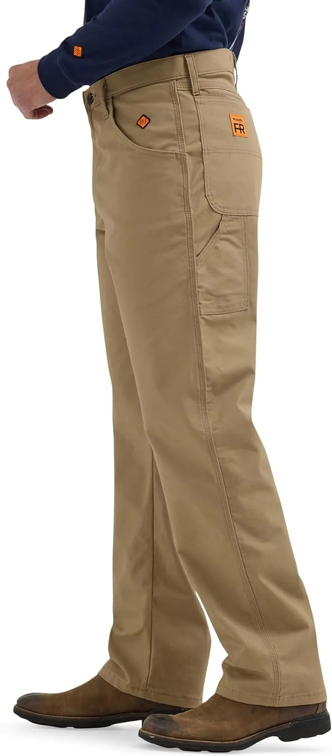 Wrangler Men's Flame Resistant Carpenter Work Pant
